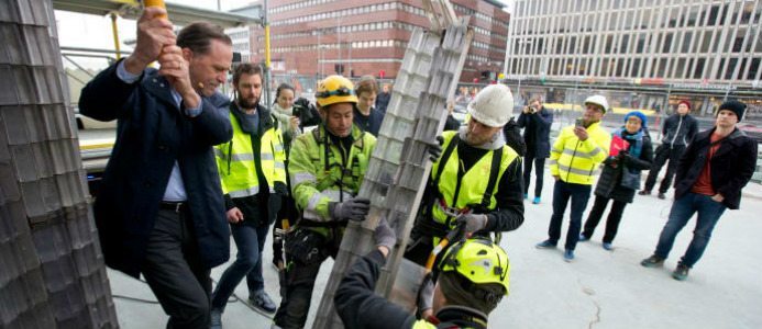 Ett av Stockholms mest kända landmärken renoveras