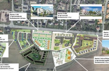 Sju bolag utvalda till nytt bostadsområde