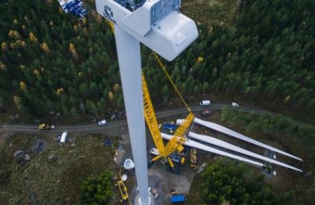 Nu byggs infrastrukturen för vindprojektet i Jenåsen