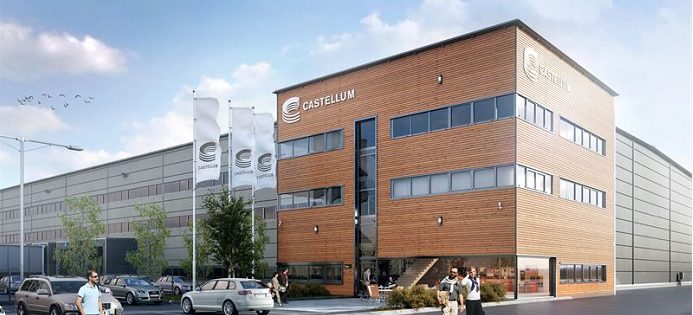 Castellum Logistikanläggning Göteborgs hamn