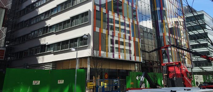 Uarda 6 i Arenastaden, Solna. Bildkälla: T+E Arkitekter