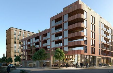Riksbyggen vinner med trähus i Göteborg