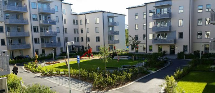 JM fortsätter sin satsning på nytt kvarter i centrala Gustavsberg. Bild: JM