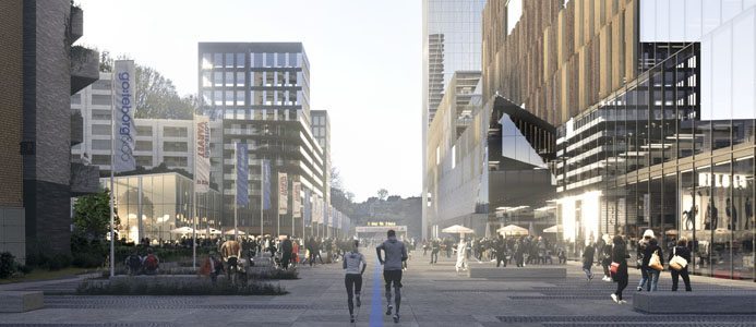 Arenatorget. Bildkälla: Plats för Göteborg