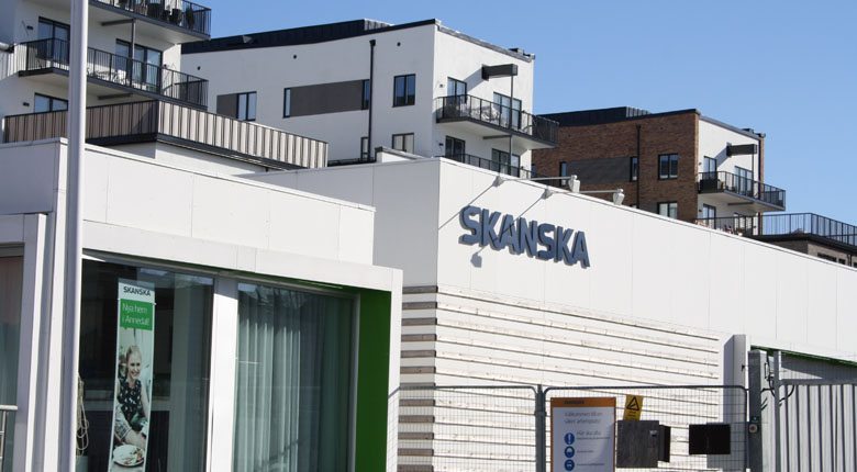 Foto på ett av Skanskas kontor