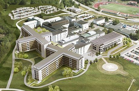 Skanska bygger vårdbyggnad på Kungälvs sjukhus