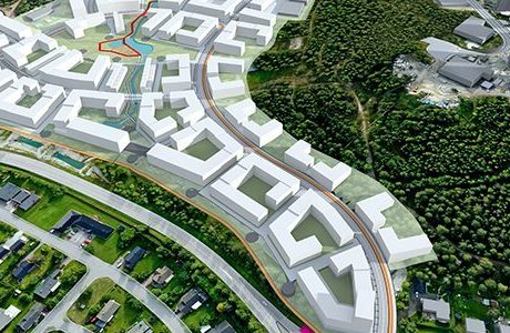 Milstolpe i bygget av Kronandalen
