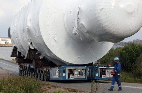 ​Jättetransport till Preems raffinaderi i Lysekil