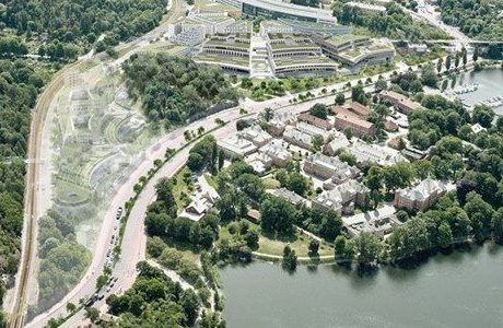 NCC lägger grunden för nya området campus Albano