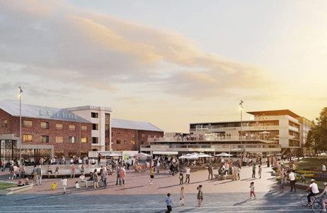 Sju byggherrar skapar bostäder på Godisfabriken