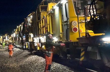 16 mil järnväg Boden-Bastuträsk har nu nytt spår