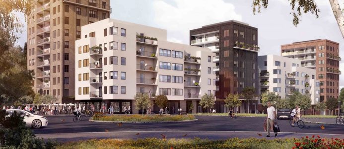 800 nya bostäder i Flemingsberg