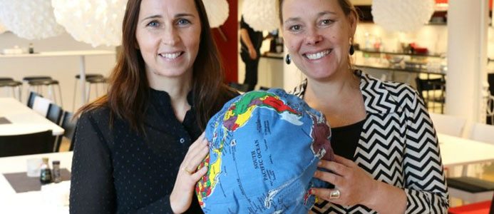 Therse Berg och Charlotta Szczepanowski