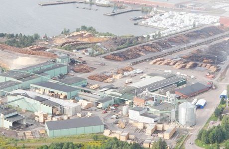 Ny produktionslinjen för korslimmat trä