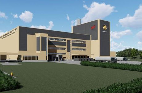 Kaffefabrik byggs i massivträ