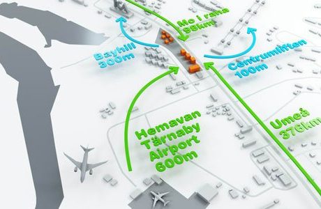 ”Fly-in-ski-out” i Hemavan