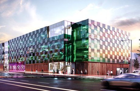 Lemminkäinen bygger parkeringshus i Skellefteå