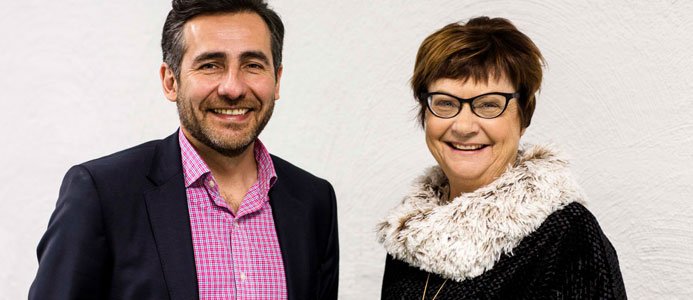 Patricio Villarroel och Gull-Britt Jonasson