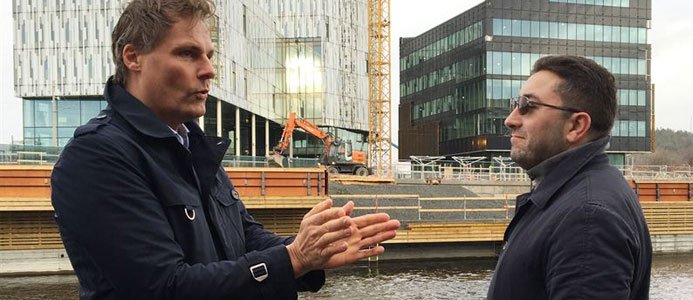 Serneke bygger för litteraturen