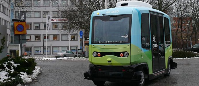 Nobina självkörande bussar