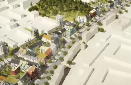 Ett steg närmare tät kvartertersstad i Backa Röd