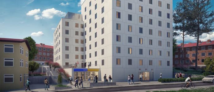 Nya stundetlägenheter i Hägersten byggs