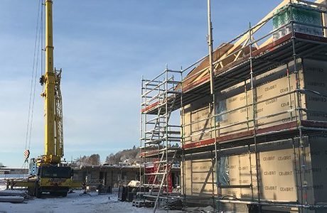 Projektet Stallarna byggs för Lilla Edets invånare