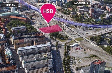 HSB bygger Stockholms nya landmärke i Hagastaden