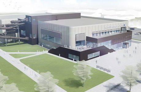 De levererar stommen till Kungsbacka Badhus