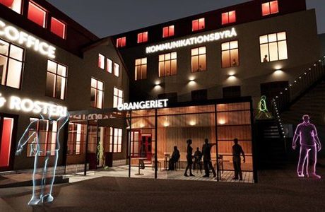 Innergård blir ny kreativ arbets- och mötesplats