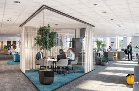 Nöjdaste medarbetarna sitter i moderna kontor