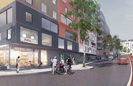Här byggs 550 nya bostäder, mötesplatser och förskola