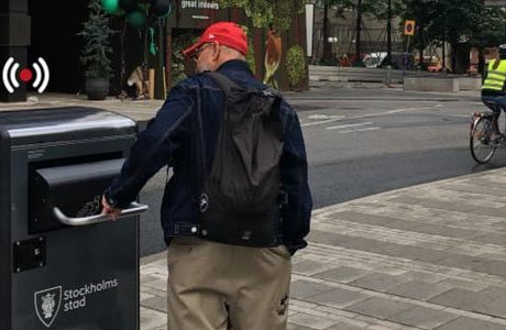 Ytterligare 180 solcellsdrivna skräpkorgar i Stockholm