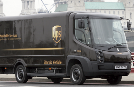 UPS satsar på eldriven transportflotta