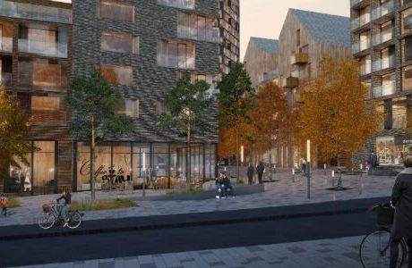 Nya stadsdel inspireras av trähustradition