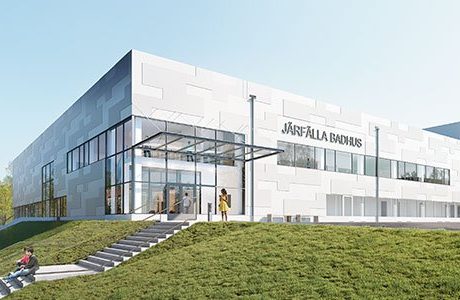 Snart invigning av Järfällas nya badhus