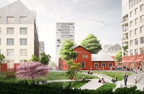 Planarbete för 440 lägenheter på Bolidenplan