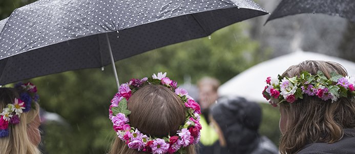 Resebokningar väderrelaterade efter midsommar