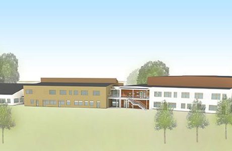 Kulltorpskolan rivs och en ny byggs