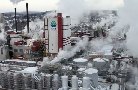 Produktionsstart för utbyggda massafabriken Östrand
