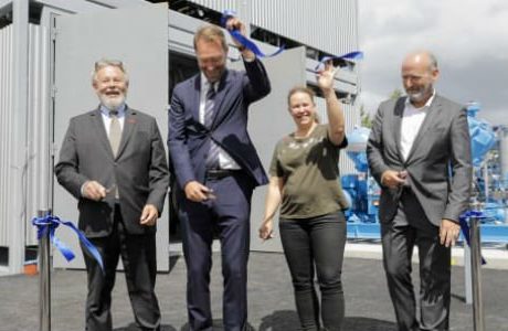 Världsunika anläggningen i Höganäs invigd