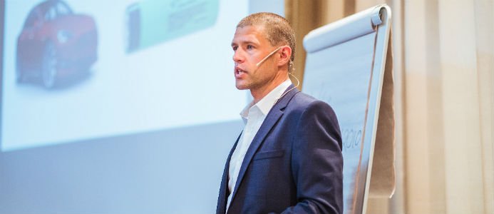 Andreas Myhre, elhandelschef på LOS Energy. Foto: Geir Anders Rybakken Ørslien