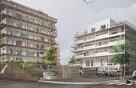 Första spadtag för stor bostadssatsning i Nacka