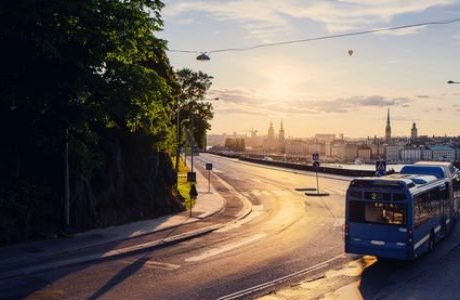 Fossilt minskar i transportsektorn