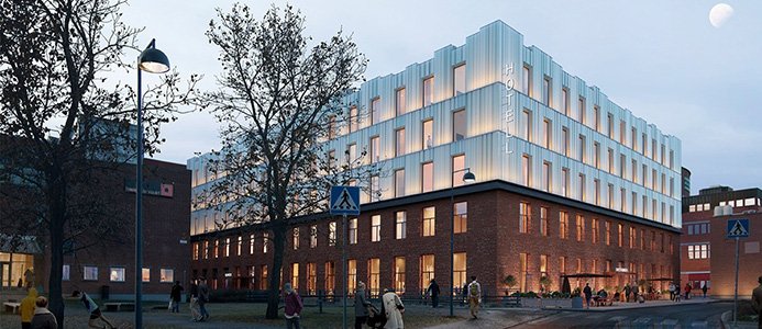 Veidekke bygger hotell i Stockholm