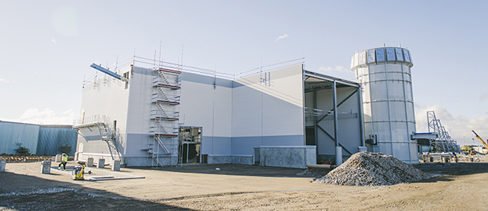 Biobränsle pelletsfabrik