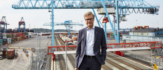 Magnus Kårestedt, vd för Göteborgs Hamn. Bild: Göteborgs Hamn