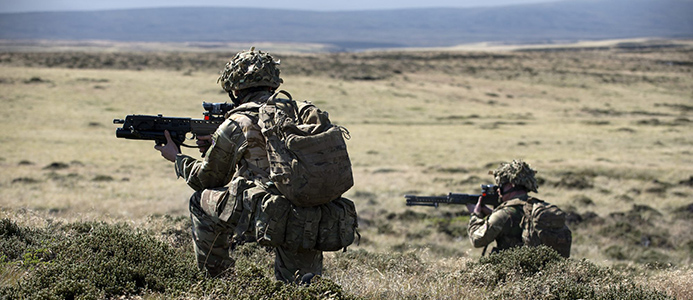 Skanska levererar till brittiska försvaret.