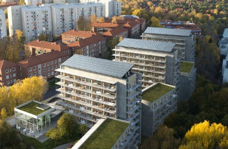 Solel i bussbatterier kapar toppar i bostäder