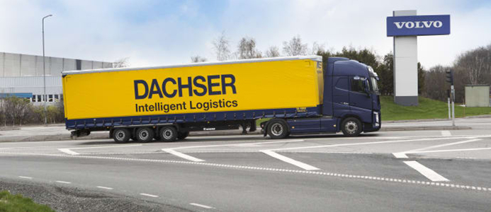 Dachser levererar till Volvo
